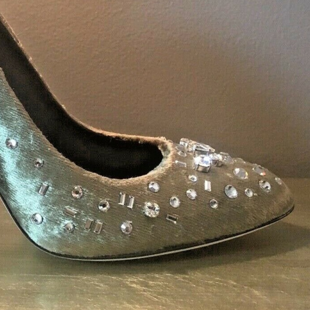 Giuseppe ZANOTTI Jewelled Stiletto Pumps NIB! 8.5 $825 VIDEO! Verdiana Bisonte - Picture 9 of 16